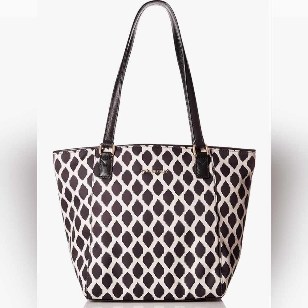 Vera Bradley Purse - Ikat Spots With Black